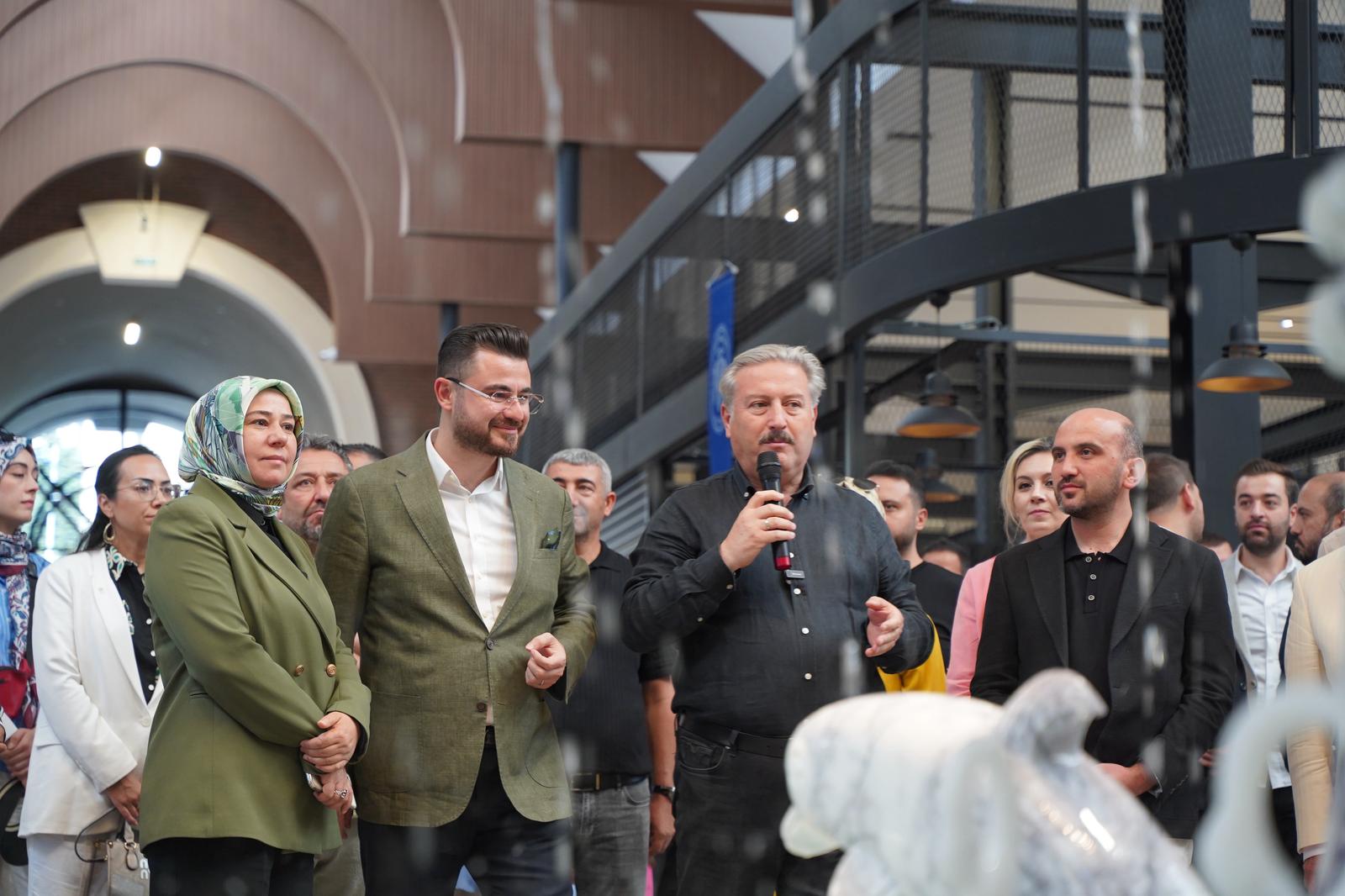İl Başkanı Hüseyin Okandan “Çarşı Melikgazi”yi Ziyaret Etti